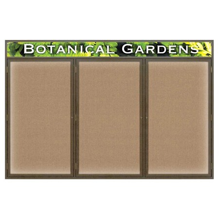 United Visual Products Open Faced Traditional Rounded Corkboard UV642ARC-WHITE-PUMICE